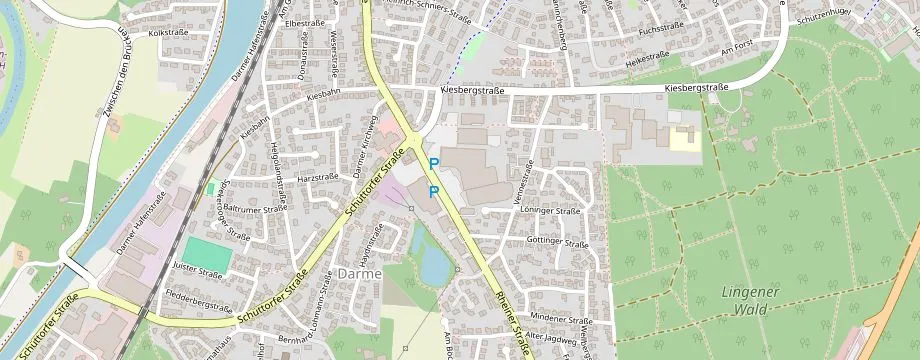 Karte mit der Lage des OBI Markt Lingen, Rheiner Straße 114, 49809 Lingen